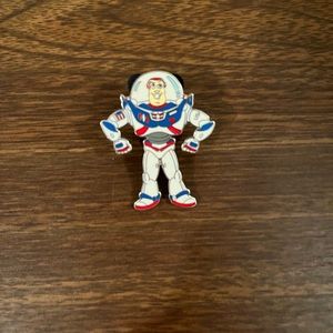Buzz Light Year Red White Blue Disney Trading Pin